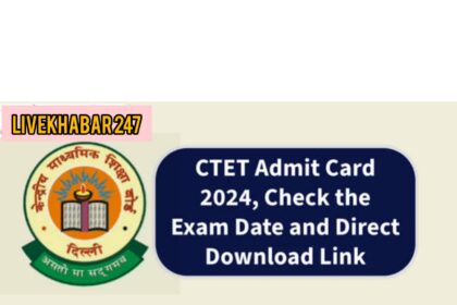 CTET Admit Card 2024